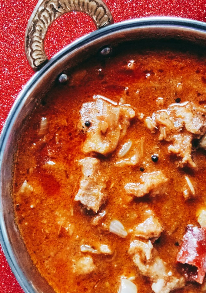 மட்டன் மிளகு குழம்பு! செய்முறை முக்கிய புகைப்படம்