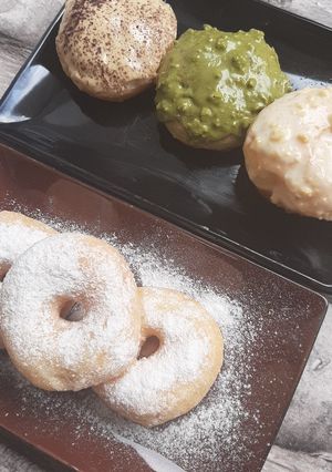 Foto resep Donat empuk tanpa kentang