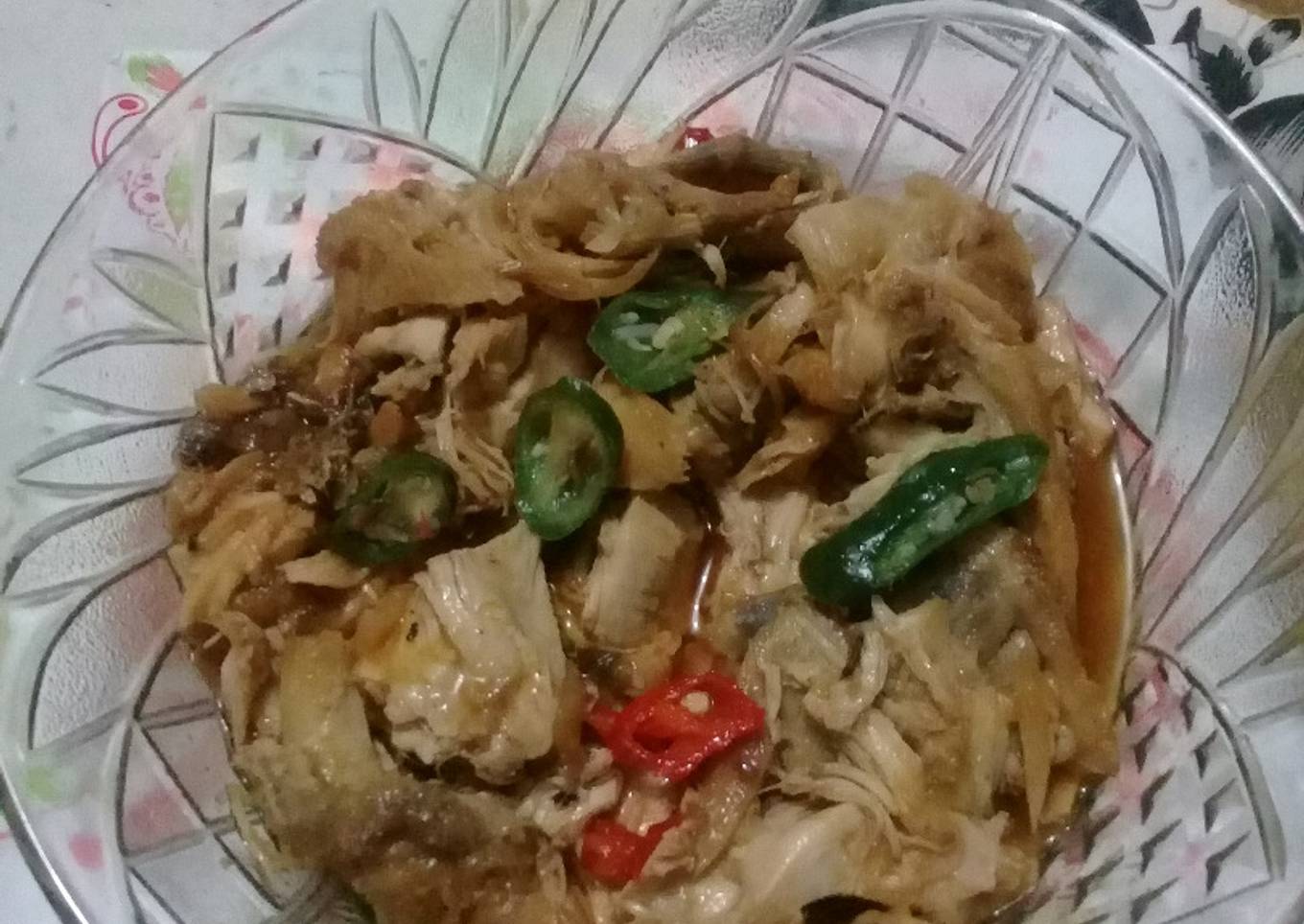 Tumis Ayam Goreng Jahe