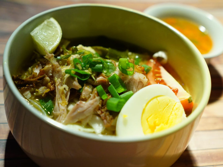 Standar Resep membuat Soto Ayam Bumbu Instan yang nagih banget