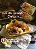 Boba Milk Tea Gelato Croissant