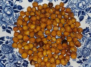 Una foto de Garbanzos tostados snack o picada saludable