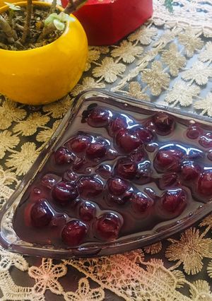 عکسی از دستور مربا آلبالو و گیلاس و توت فرنگی