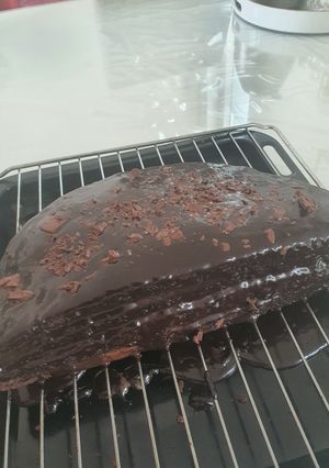 صورة لوصفة كيك بالشوكولاتة