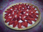Una foto de cacerola rápida postre