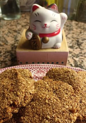 Una foto de Deliciosas y saludables galletas de avena sin azúcar❤️🌷
