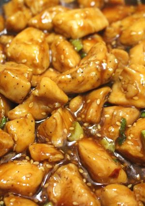 A picture of Chicken Breast with Honey Sauce.