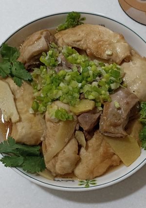 Foto resep Ayam Kukus Jahe