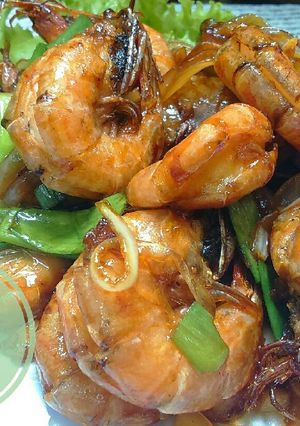 Foto resep Udang goreng mentega