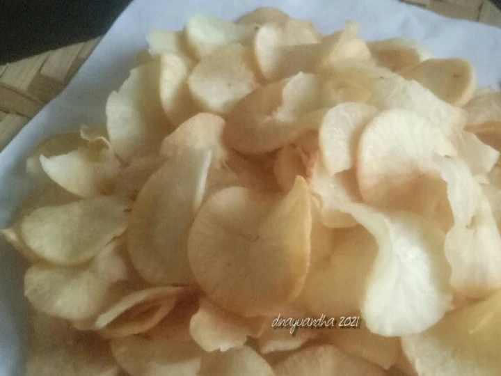 Langkah Mudah untuk Menyiapkan Resep Keripik Singkong Original yang  Bikin Ketagihan Anti Ribet, Menggugah Selera