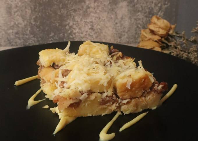 Resep Apple Bread Pudding, Menggugah Selera