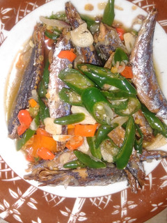 Foto resep Ikan asin Cue cabe ijo