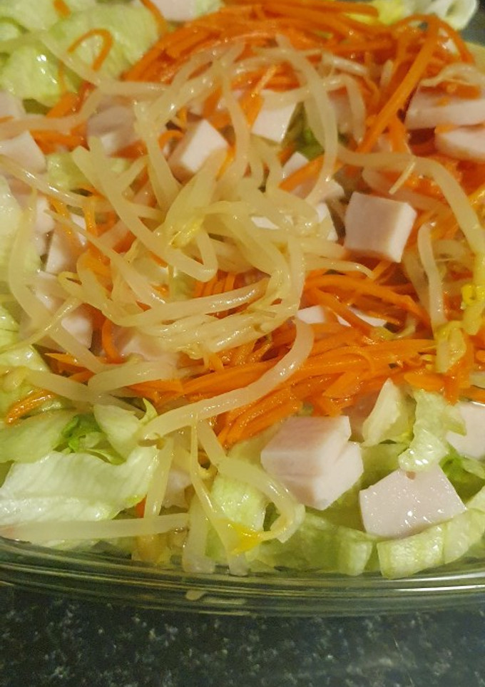 Una foto de Ensalada china