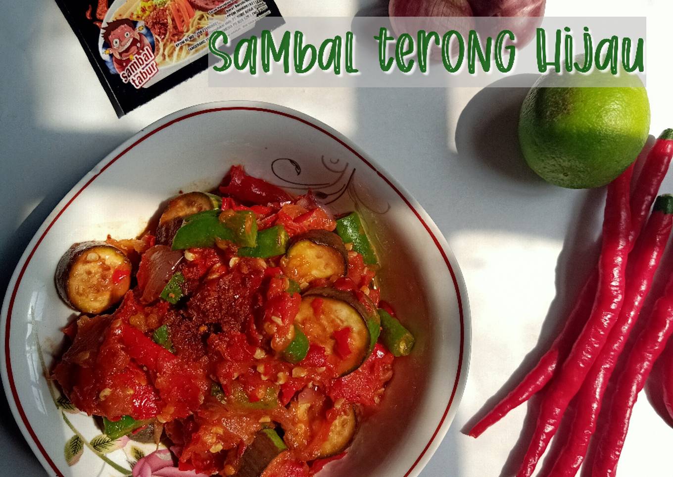 Sambal Terong Hijau