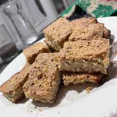 Una foto de Budín de limón saludable