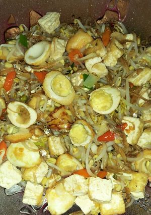 Foto resep Tumis tauge tahu puyuh