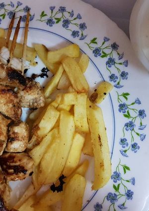صورة لوصفة شيش طاووق