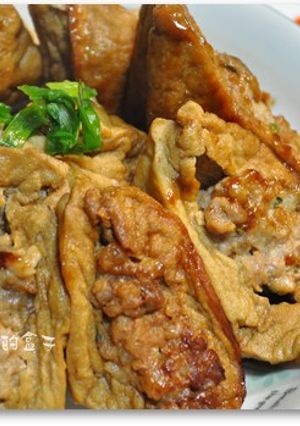 油豆腐鑲肉 的食譜成品照片