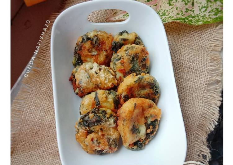 Perkedel Daun Singkong
