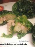 261 Involtini di verza e salsiccia