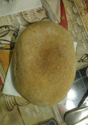 Una foto de Pan amasado integral
