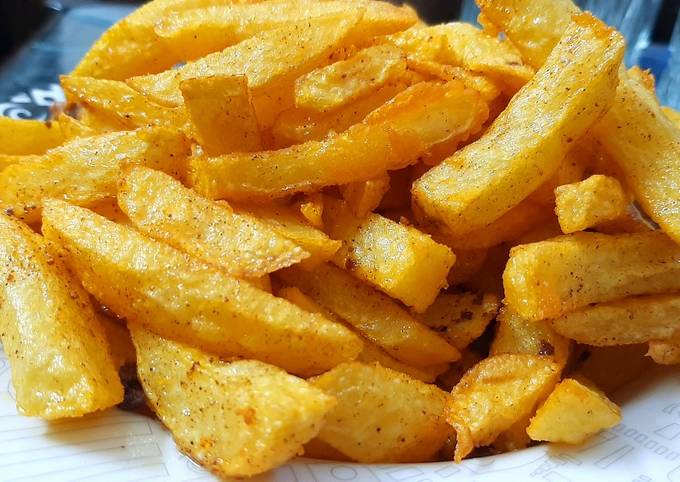 Crispy Chips 🤩🤩 Recipe By 🔥🖤jannat Butt🖤🔥 - Cookpad