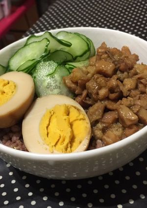 肉燥飯 的食譜成品照片