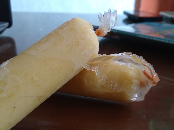 Resep 31. es lilin mangga Anti Gagal