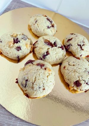Une photo de Cookies aux 3 chocolats 🍪