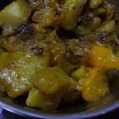 A picture of Potato Mango Sabji.