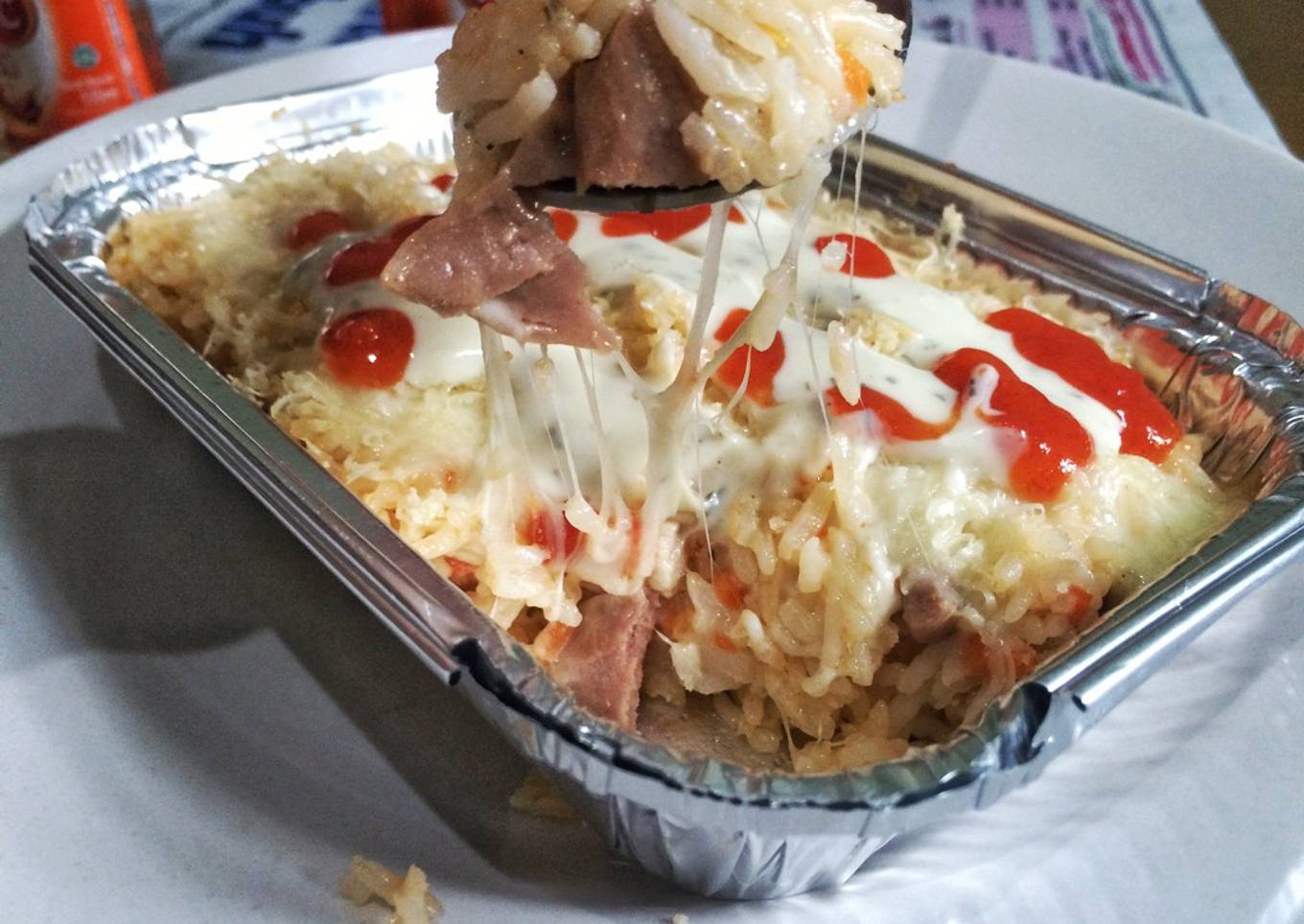 Chicken& Carrot Baked rice for Kids