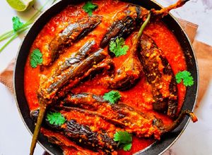 Foto resep Bharwa Baingan/Brinjal Masala