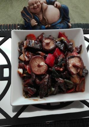 Foto principal de Ternera con setas shiitake picante
