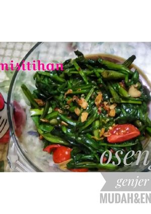 Foto resep Oseng genjer mudah&enak