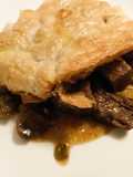 Steak and mushroom pot pie