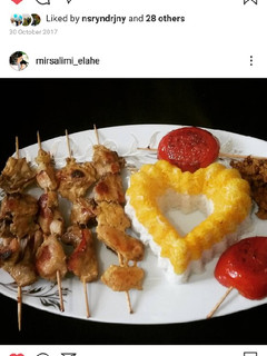 عکسی از دستور جوجه کباب تابه ای