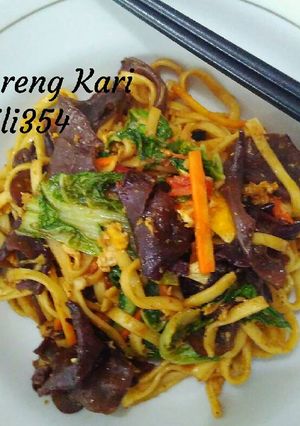 Foto resep Mie goreng Kari (recook)