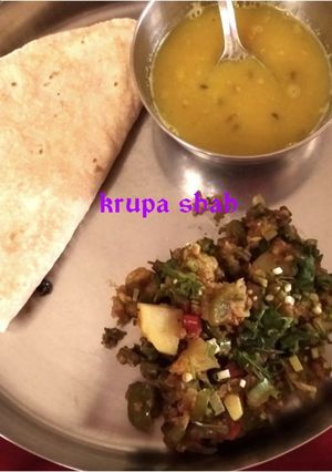 A picture of Vegetable kheema.