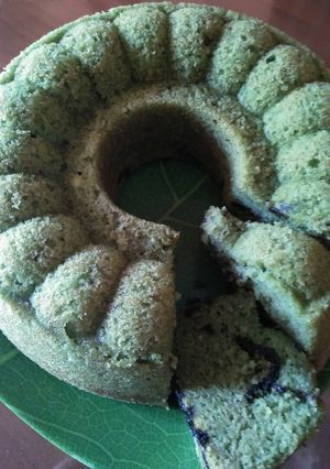 Foto resep Bolu Kukus Pisang Pandan