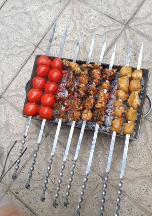عکسی از دستور جوجه کباب همسر پز 🧡