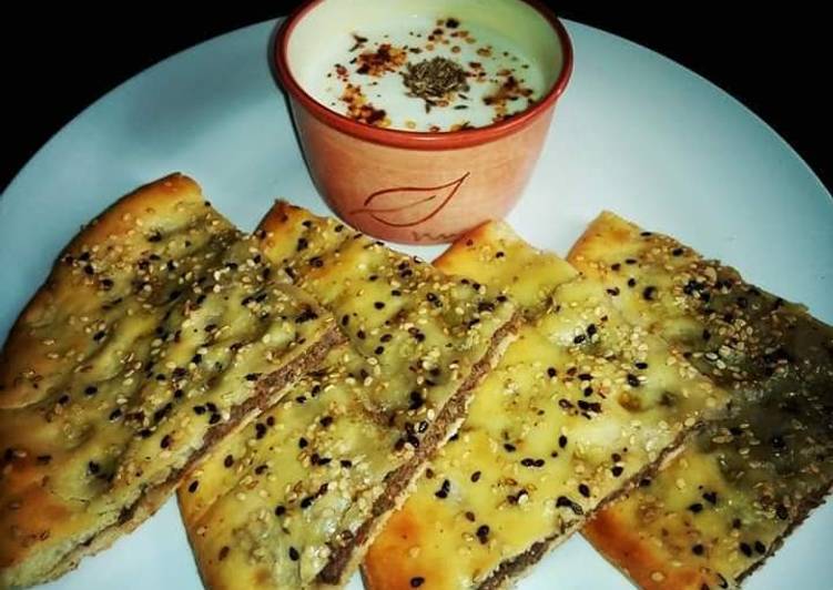 Qeema Naan๐๐(Homemade)