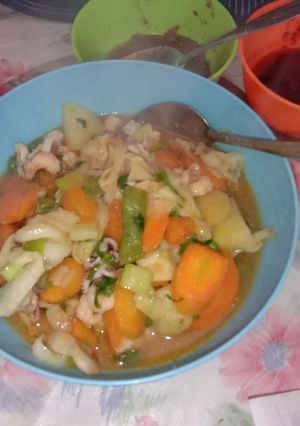 Foto resep Capcay udang cumi