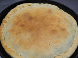 Tarta de acelga, choclo y queso