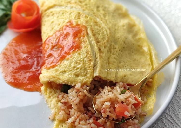 Resep Omurice Japanese Omelette Rice Yang Gurih