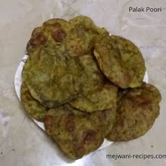 A picture of Palak Puri | Spinach Poori.