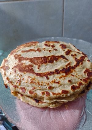 Una foto de Pancakes de banana (solo 3 ingredientes)