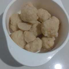 A picture of Baso Udang Mix Ayam.