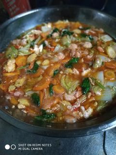 Foto resep Capcay merah