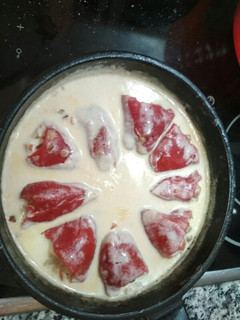 Una foto de Pimientos del piquillo rellenos