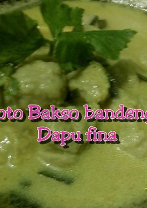 Foto resep Soto Bakso bandeng